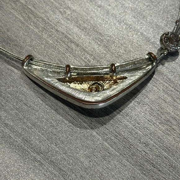 Unique Two Tone Necklace - Picture 9 of 9